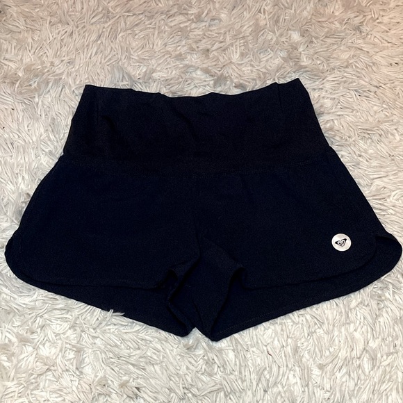 Roxy Black Track Shorts - Picture 1 of 5